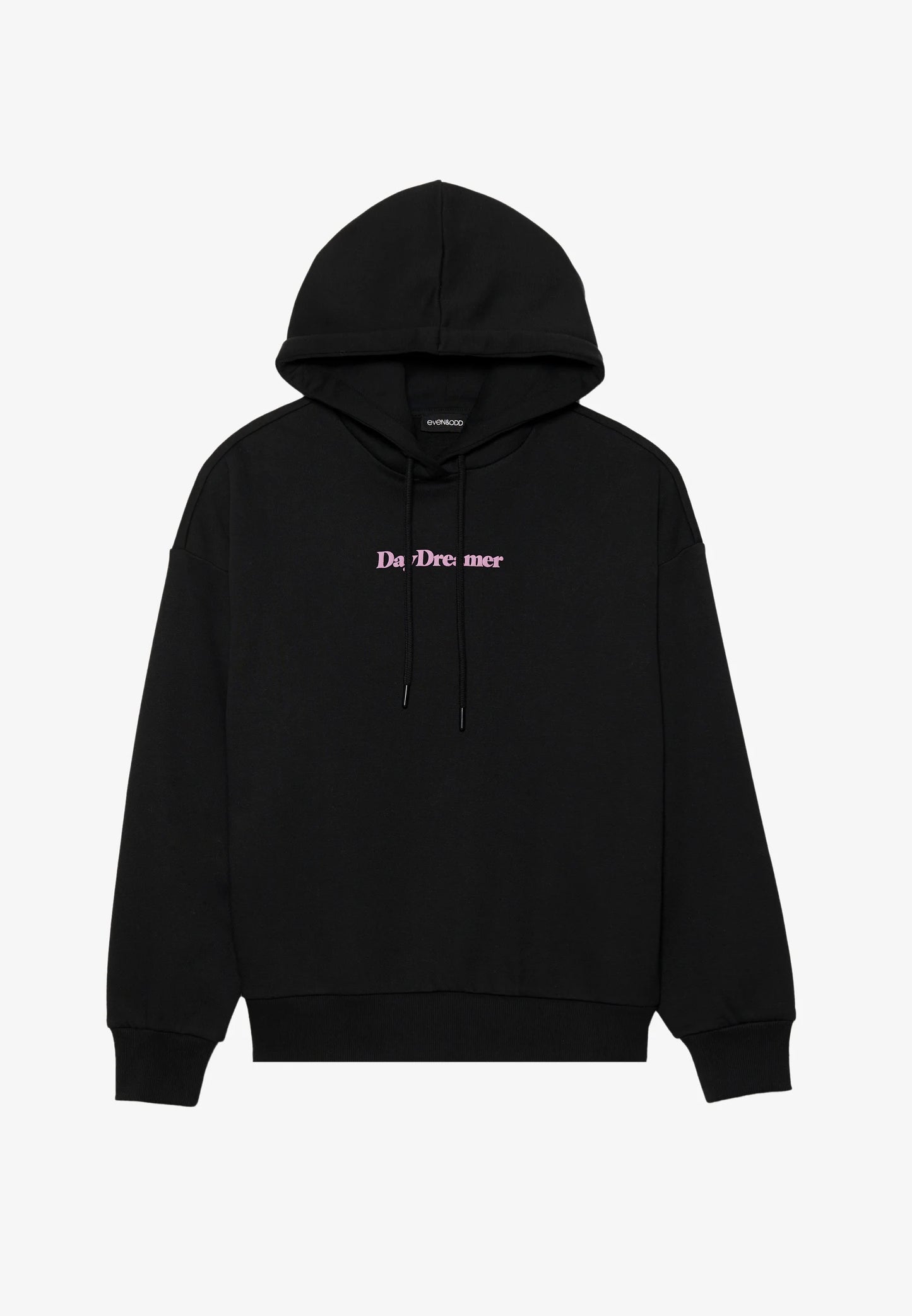 DayDreamer Oversized Black Hoodie for Women