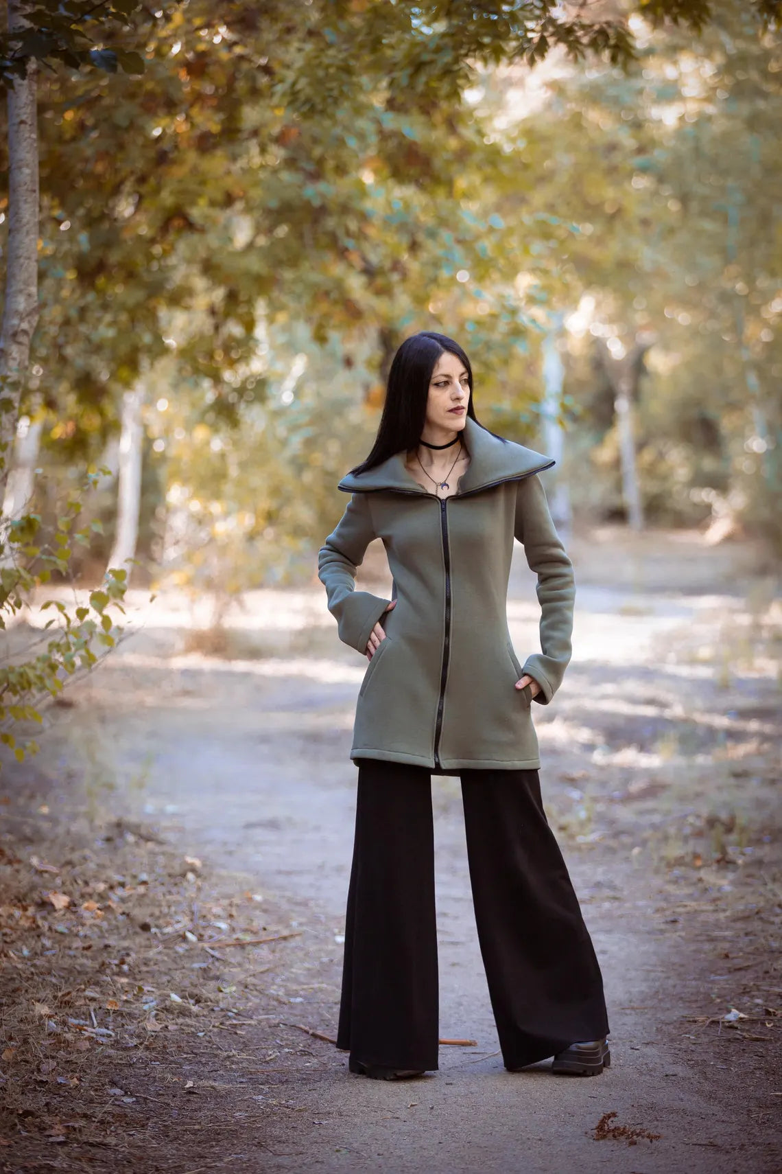 Pixie Long Hoodie Coat