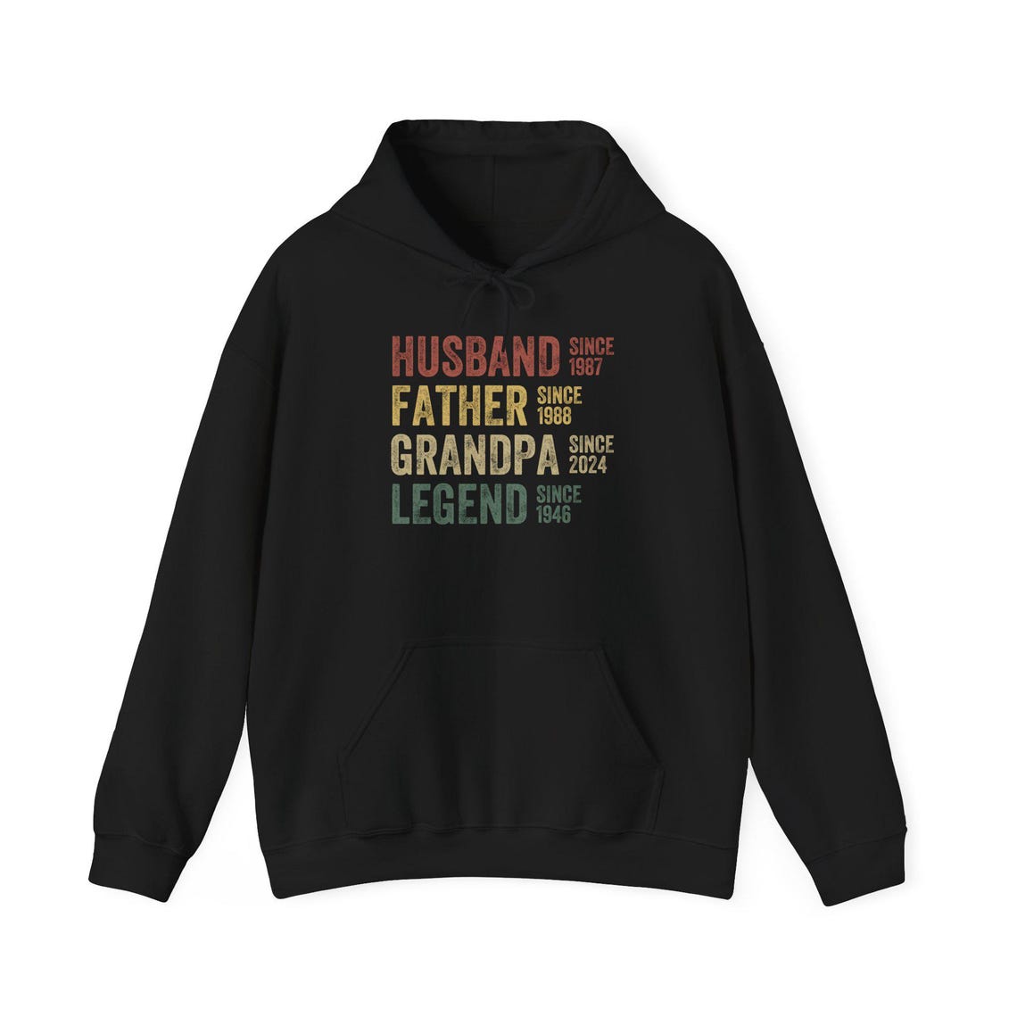 Personalized Dad & Grandpa Hoodie