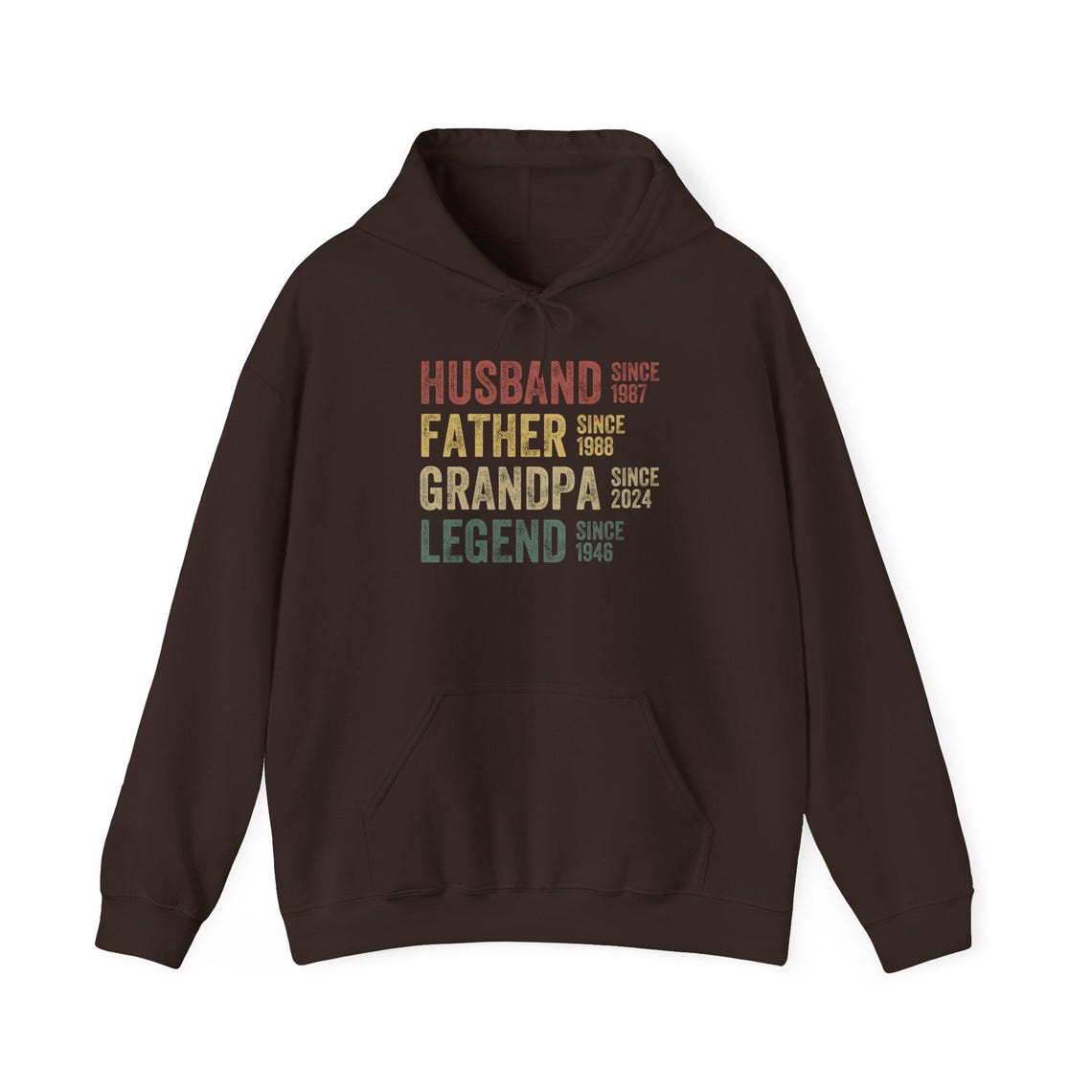 Personalized Dad & Grandpa Hoodie