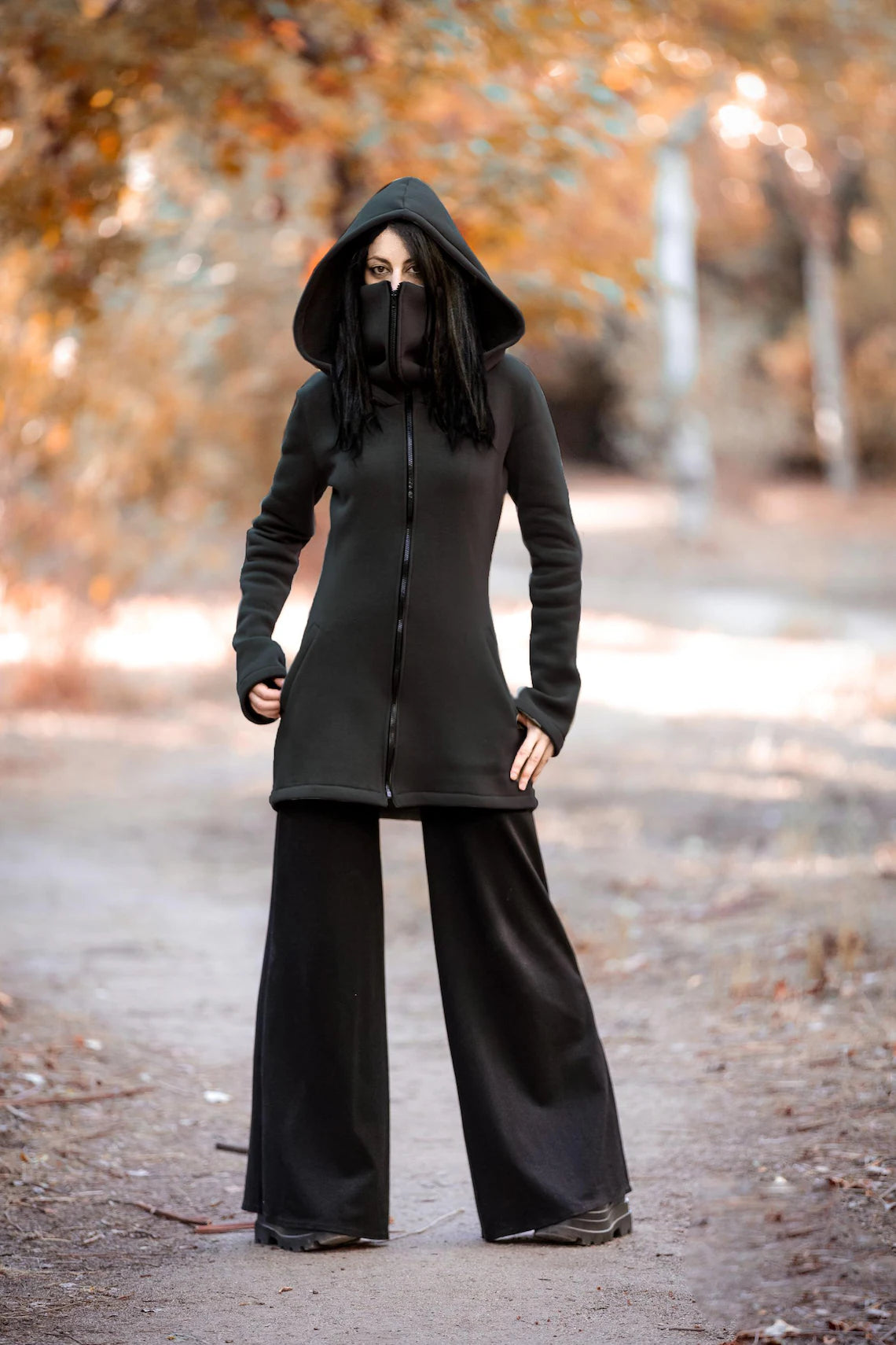 Pixie Long Hoodie Coat