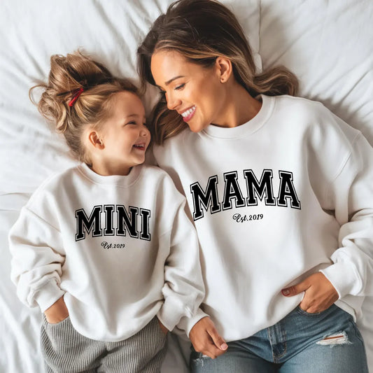 Personalized Cozy Family Sweatshirt Set
