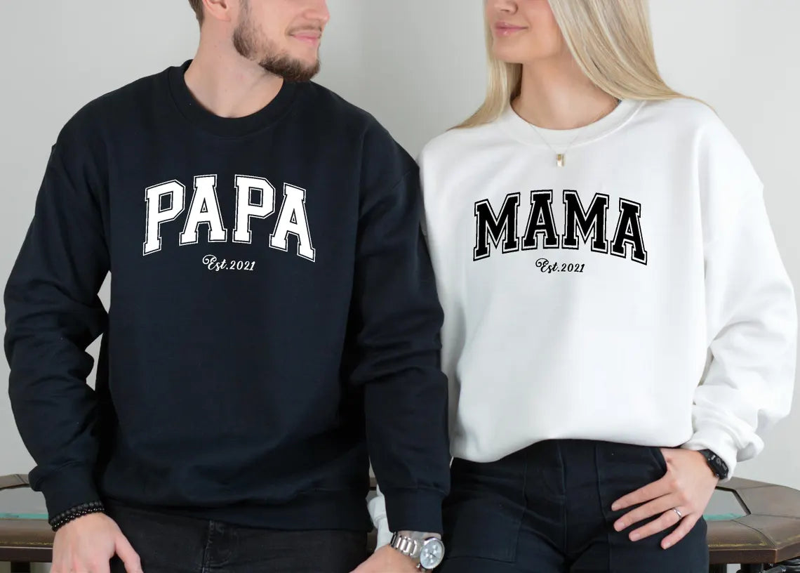 Personalized Cozy Family Sweatshirt Set