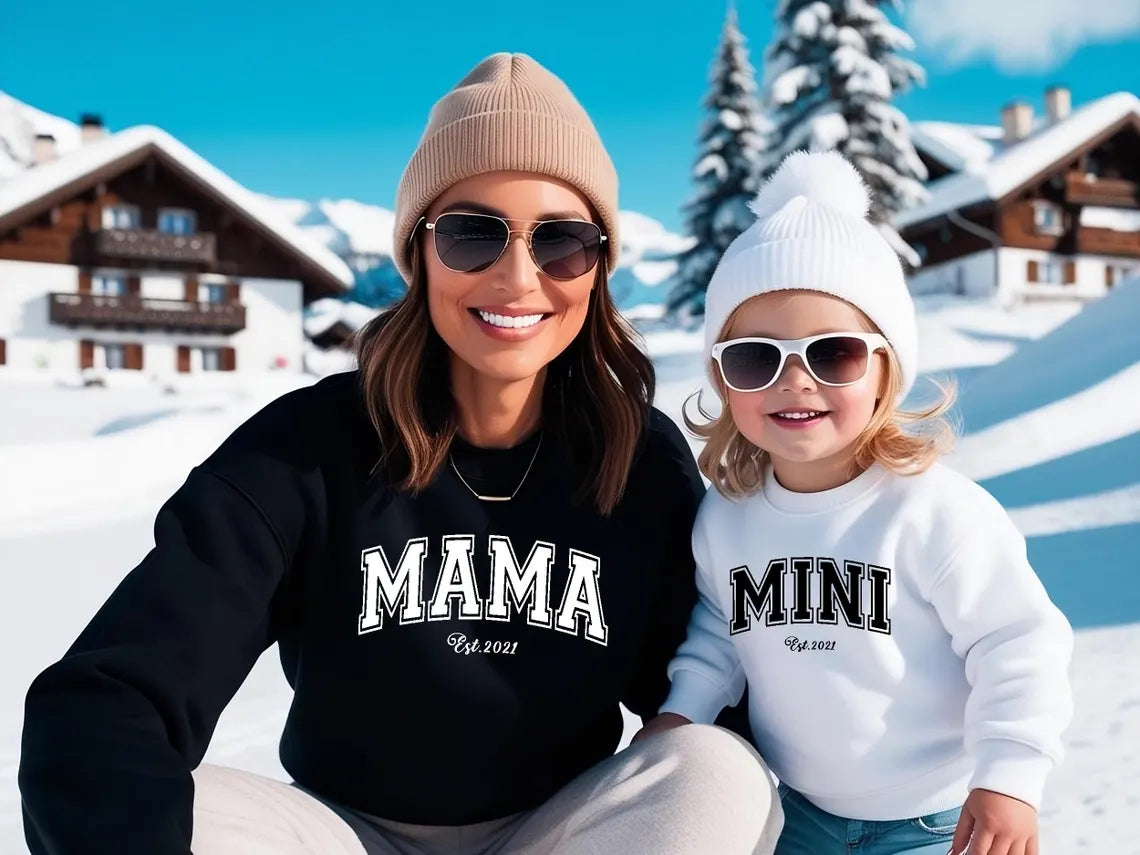 Personalized Cozy Family Sweatshirt Set