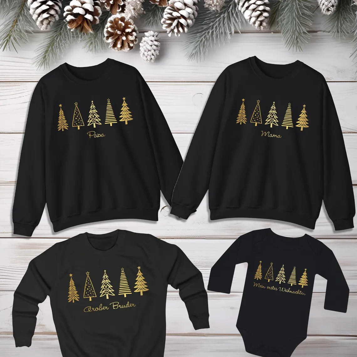 Personalized Family Christmas Sweaters