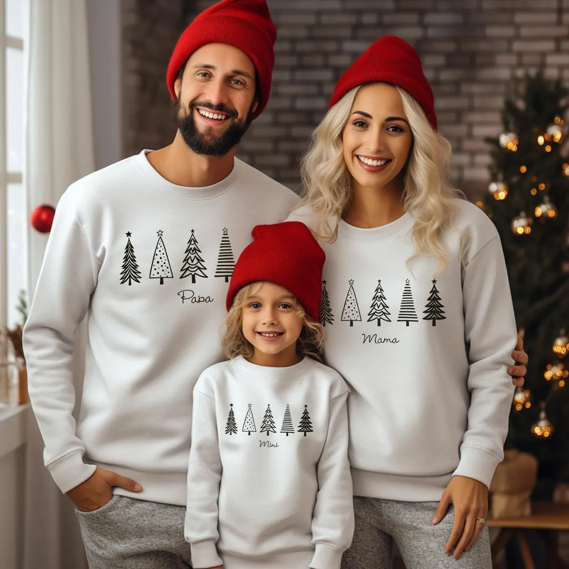 Personalized Family Christmas Sweaters
