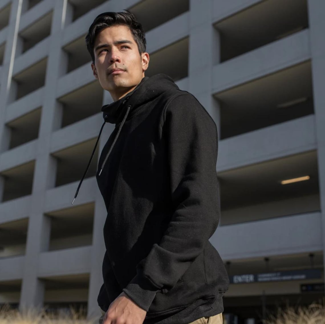 Street Face Mask Hoodie