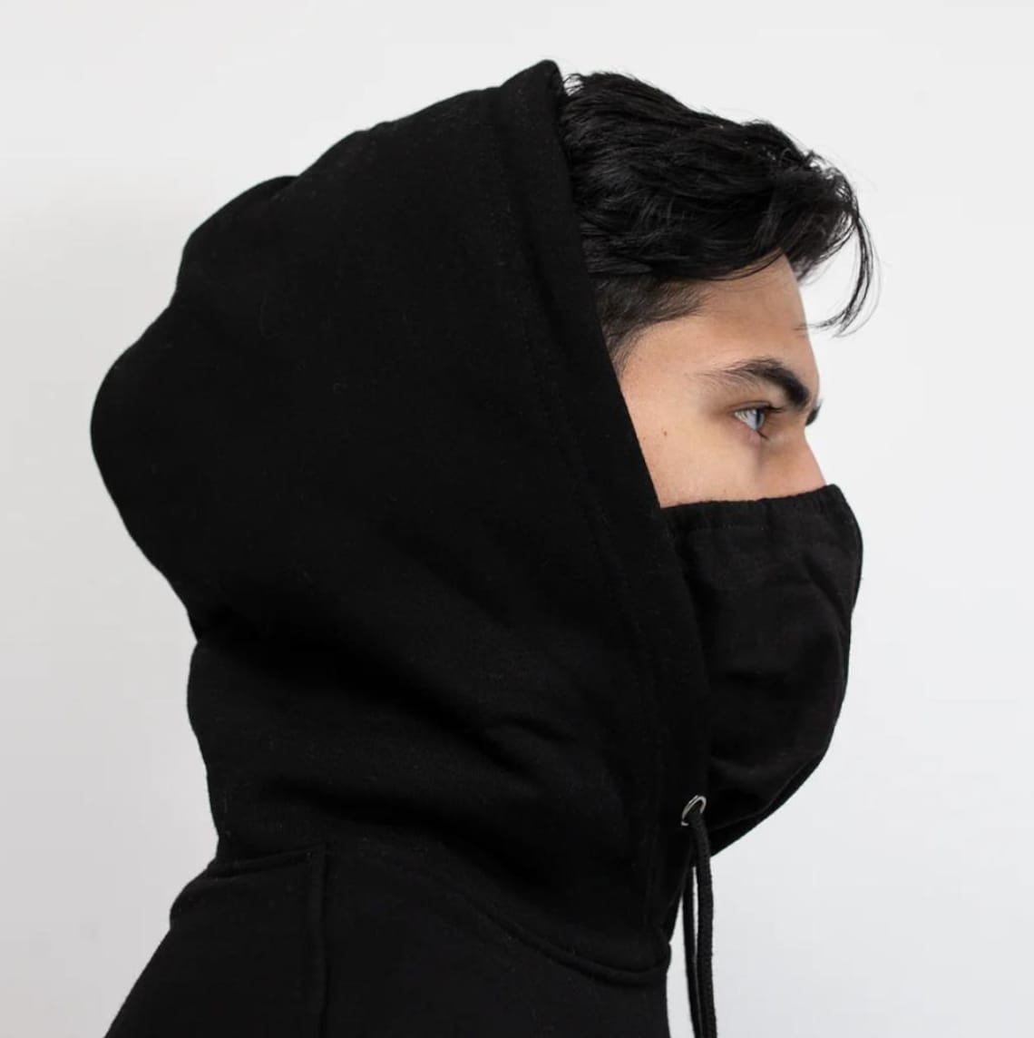 Street Face Mask Hoodie