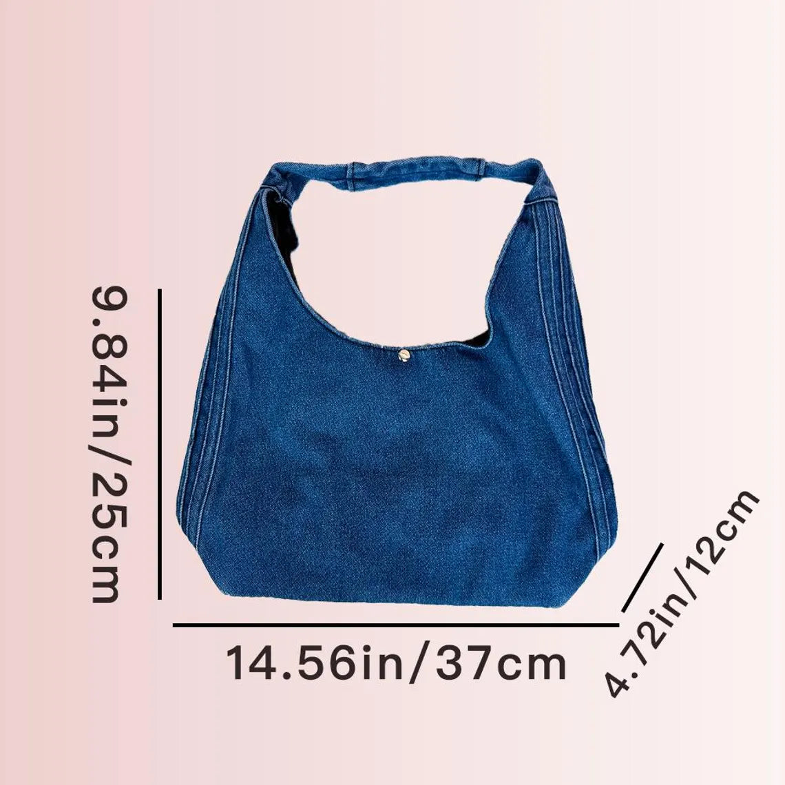 Upcycled Denim Tote Bag