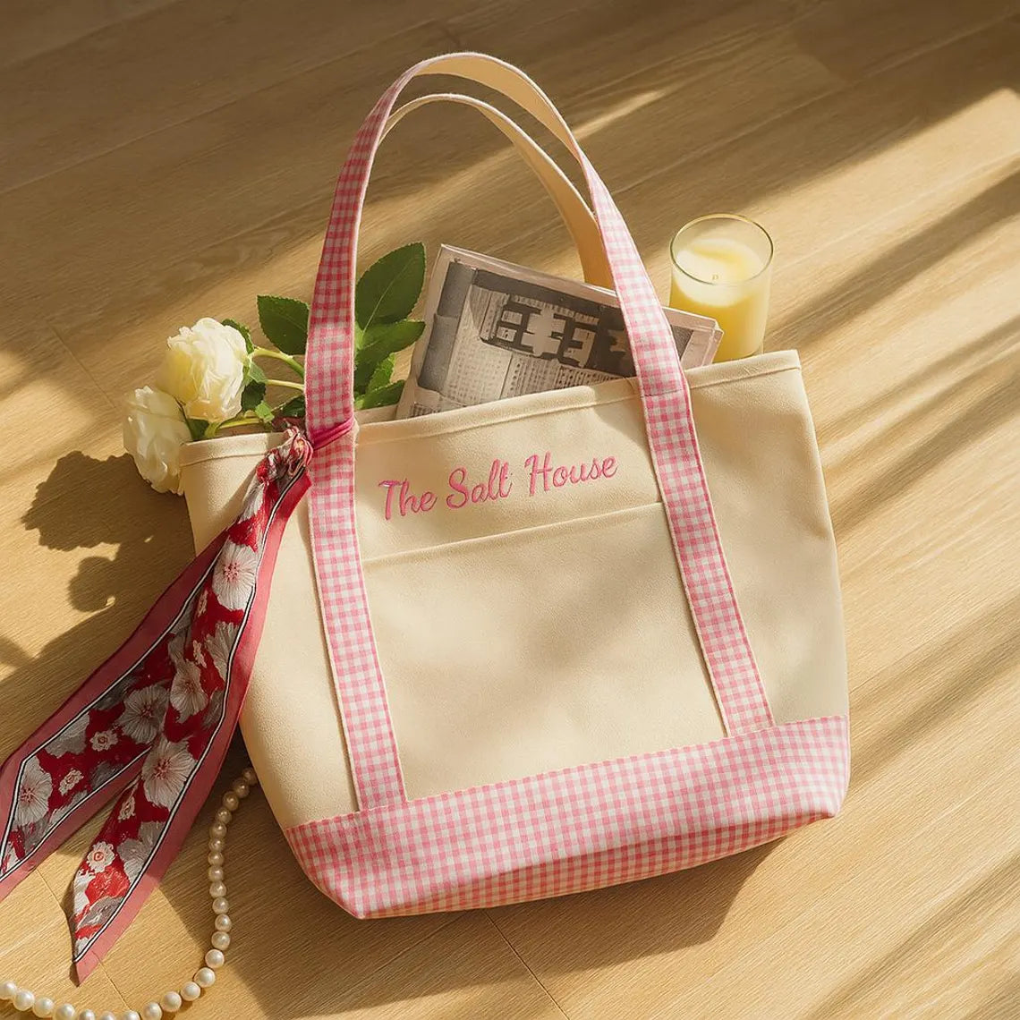 Personalized Canvas Tote Bag