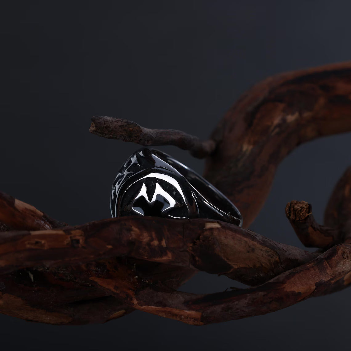 Handcrafted Titanium Steel Ring