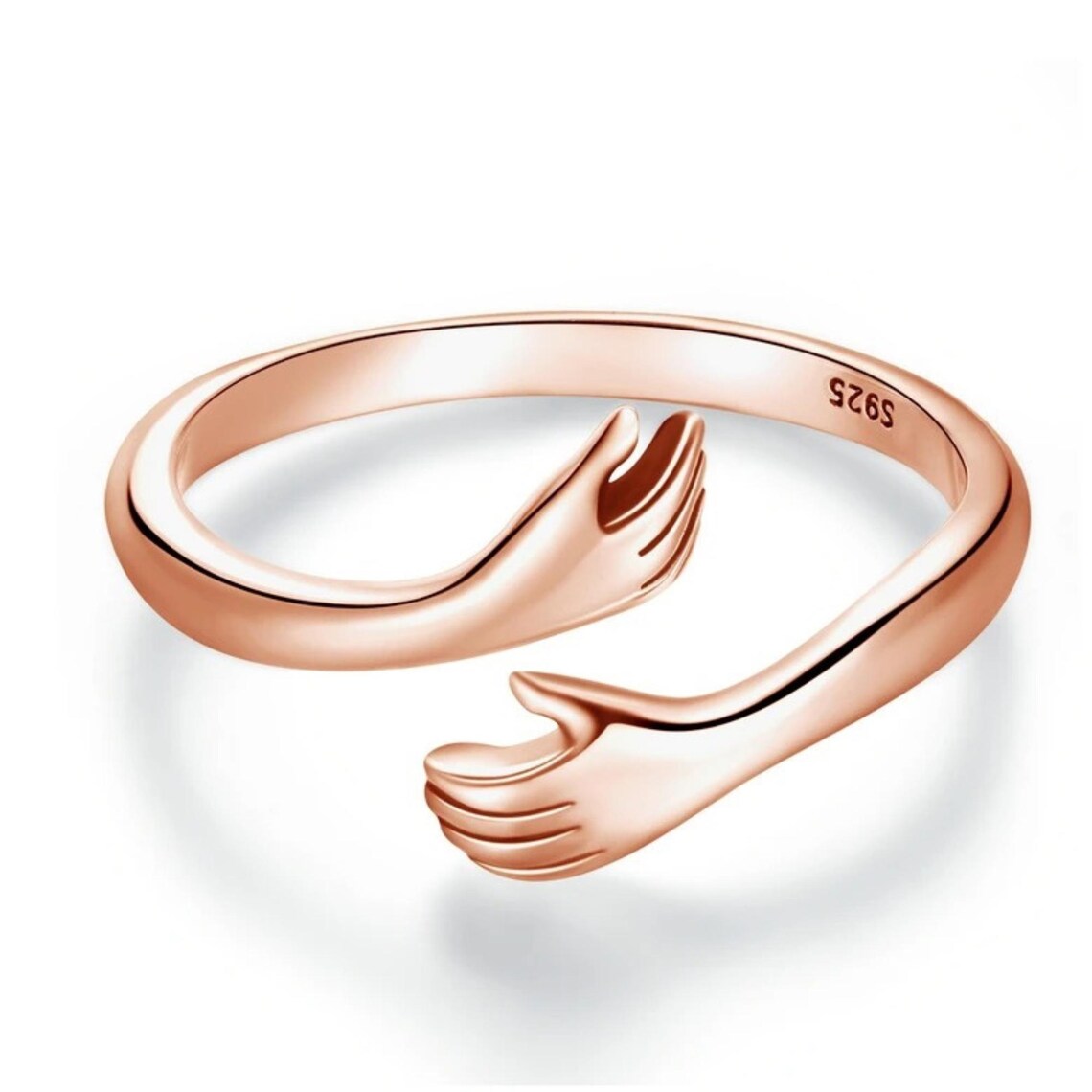 Sterling Love Hug Ring