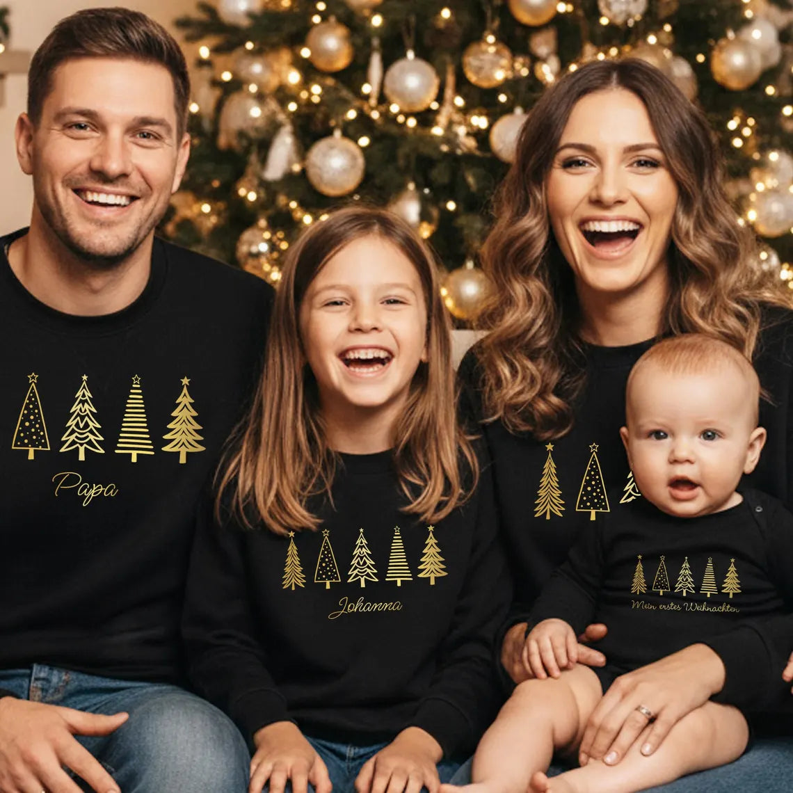 Personalized Family Christmas Sweaters