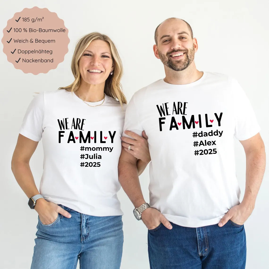 We Are Family Partner Look Shirts