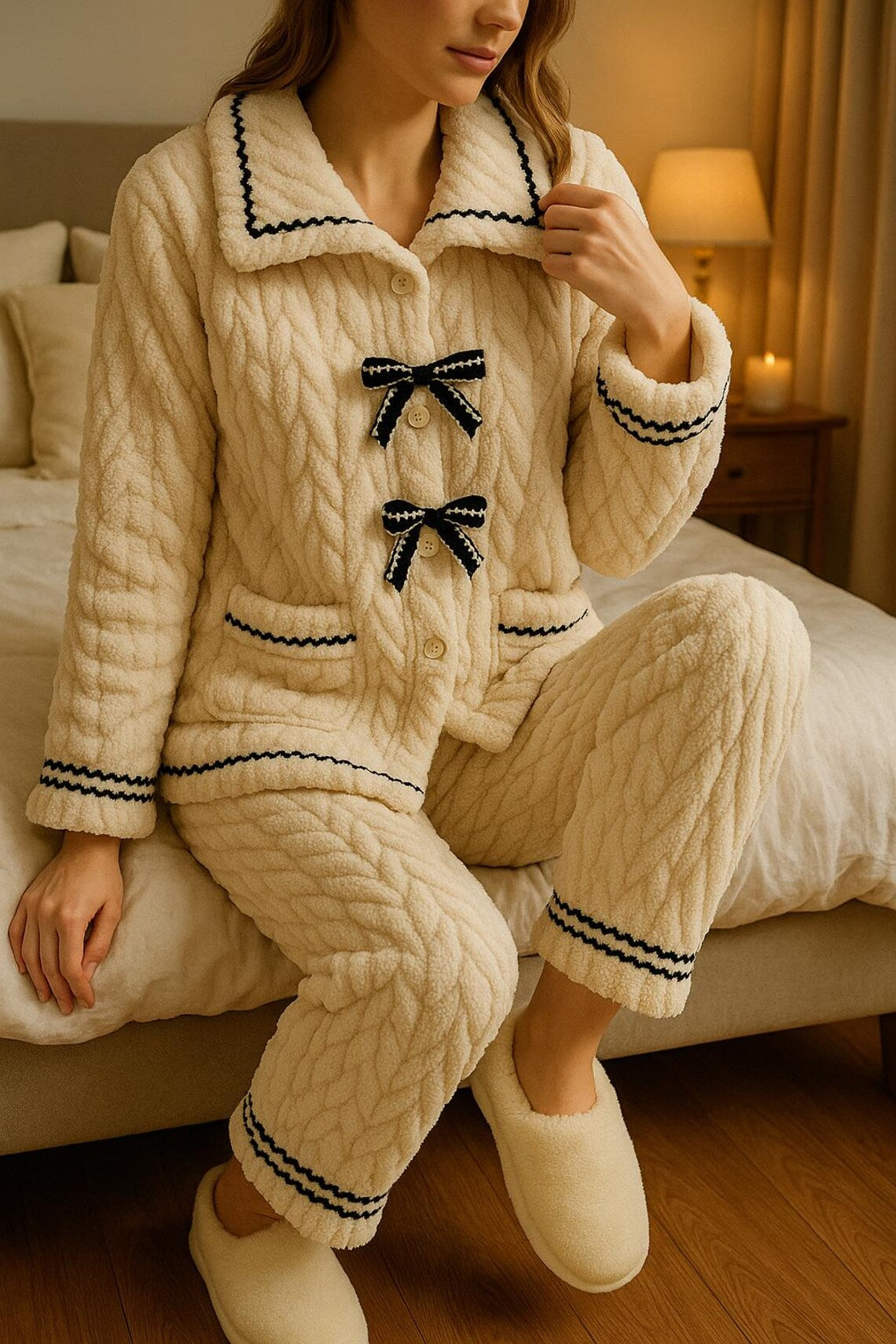 Soft Fleece Pajama Set