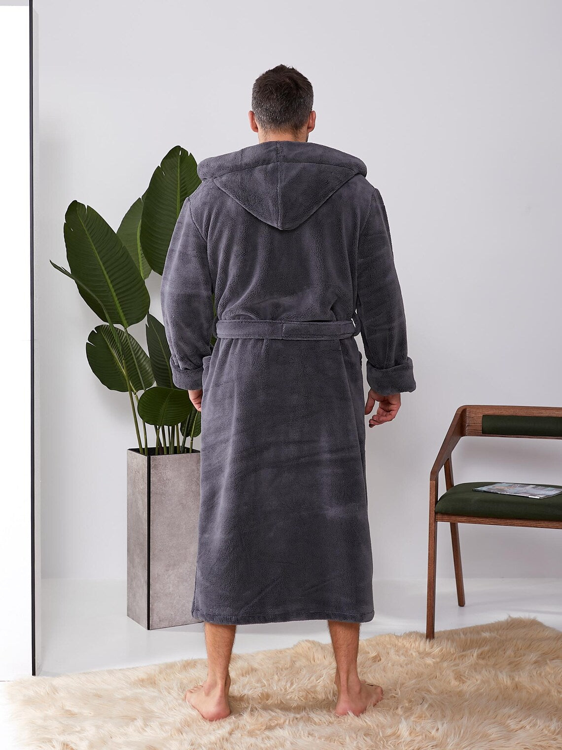 Men’s Velsoft Hooded Robe