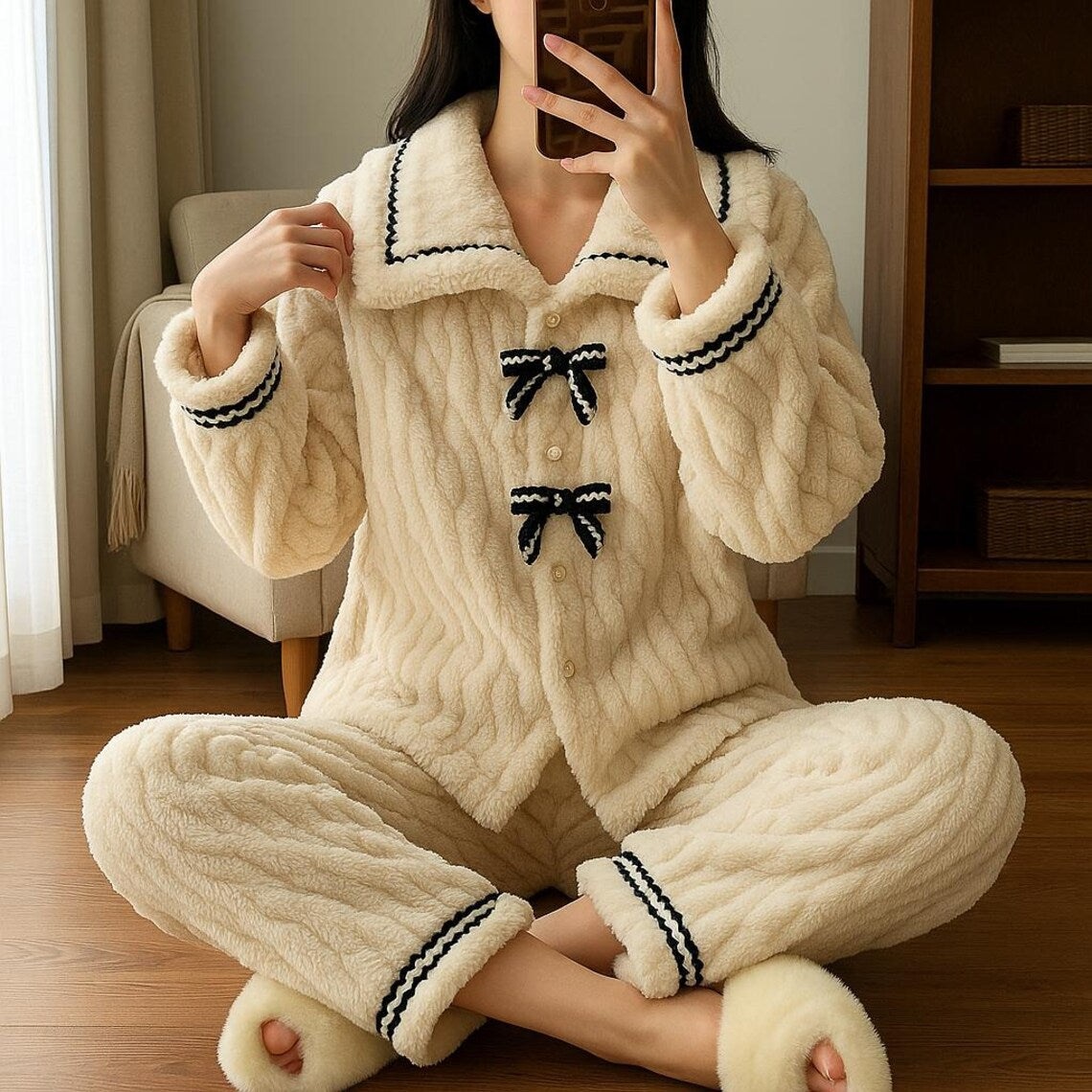 Soft Fleece Pajama Set